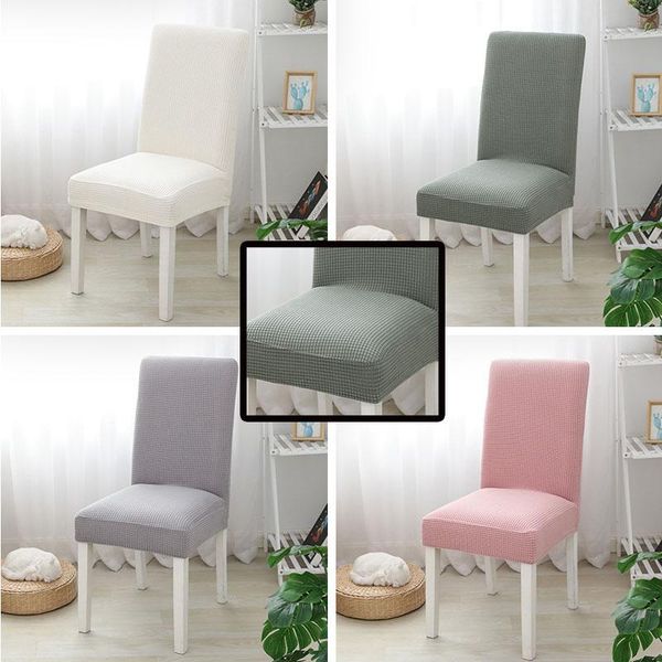 

extensible home dining chair seat cover spandex slipcover case for chairs kitchen room elastic stretch housse de chaise covers