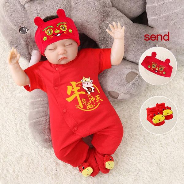 

other arts and crafts baby romper full moon clothing summer thin 0-12 months 100 days short sleeve pure cotton jumpsuits born pajamas bodysu