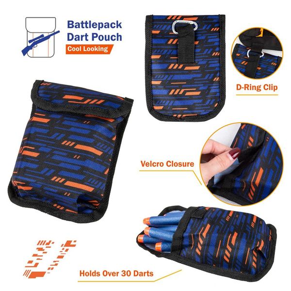 

ultimate battle toy suit for nerf gun toy zipper tactical equipment gun shuttle bullet magazine accessories bullet clip for nerf