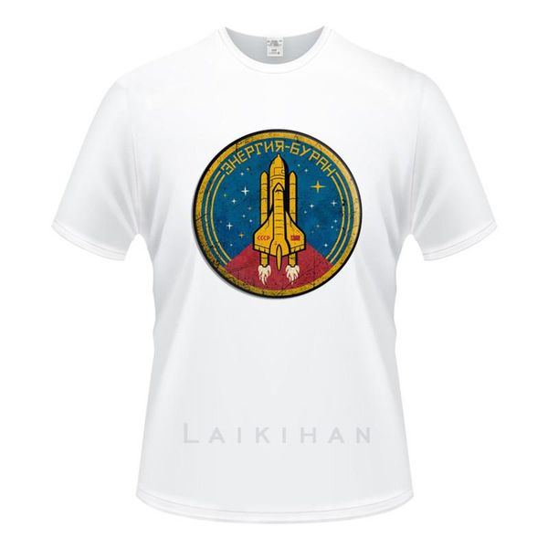 

space shuttle cotton men's t-shirt short-sleeve man t shirt short sleeve pure color men t-shirts for male, White;black