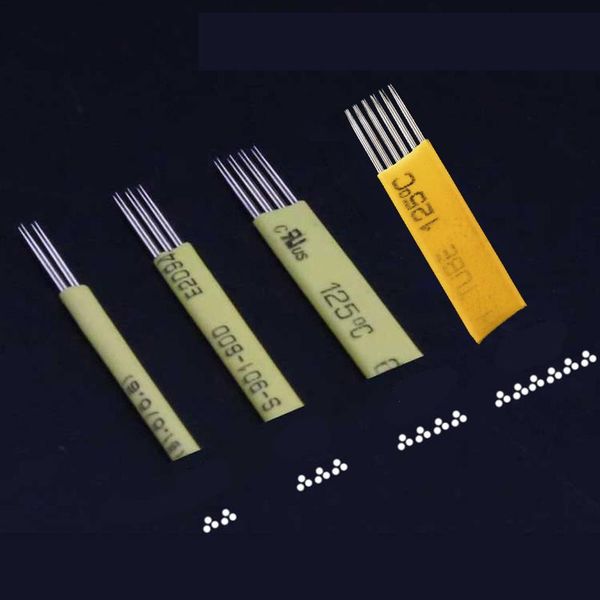 

tattoo needles superfine 50pcs permanent makeup eyebrow tatoo blade microblading for 3d embroidery manual pen