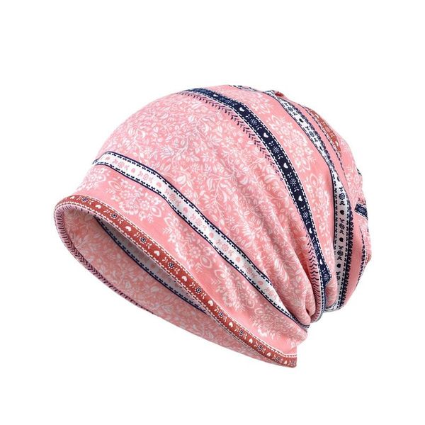 

beanies pullover cap knitted printing fashion windproof women's toe comfortable outdoor hip-hop hat 2021