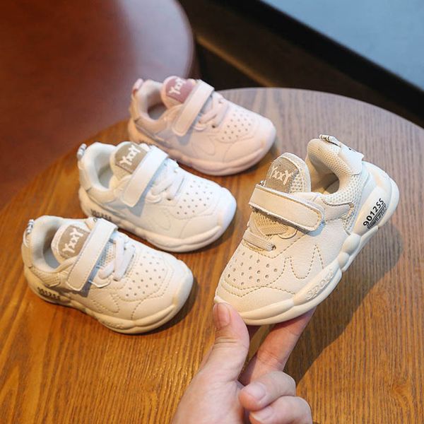 

baby athletic kids shoes boys sneakers girls footwear spring autumn toddler sports shoe infant running casual children wear walking b7020, Black
