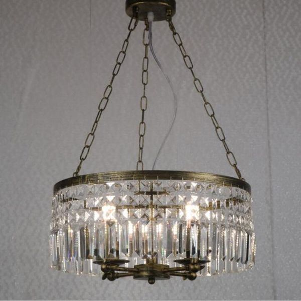 

pendant lamps crystal chandelier living room iron nordic lighting bedroom lamp atmosphere modern minimalist country restaurant lights led