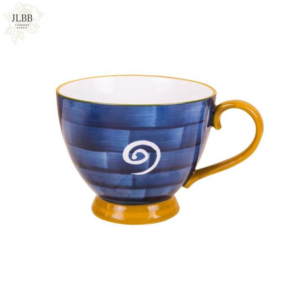

mugs japanese style hand-painted ceramic cup breakfast couple children creative simple office home large coffee milk