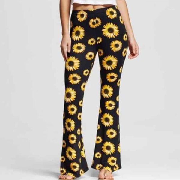 

harajuku joggers wide leg sweatpants women pants plus size high waist korean streetwear casual female sunflower women's & capris, Black;white