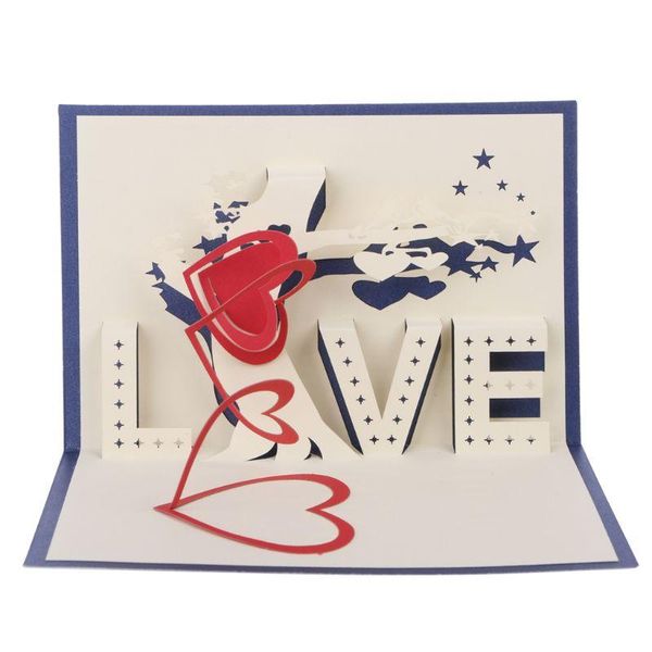 

greeting cards q0ka 3d up love tree heart valentine lover happy birthday card