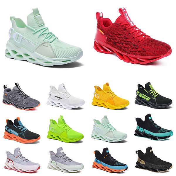 

running shoes for mens comfortable breathable jogging triple black white red yellow green grey orange sports sneakers trainers fashion