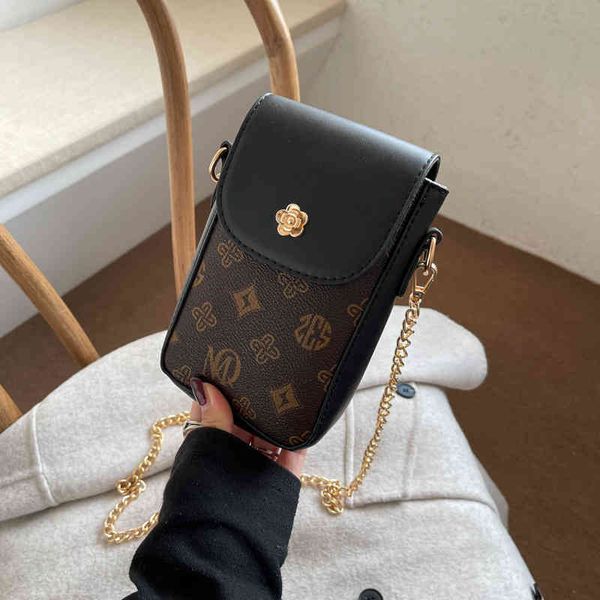 

2022 factory outlet bag new mobile phone minority design women's korean messenger bag simple fashion motf