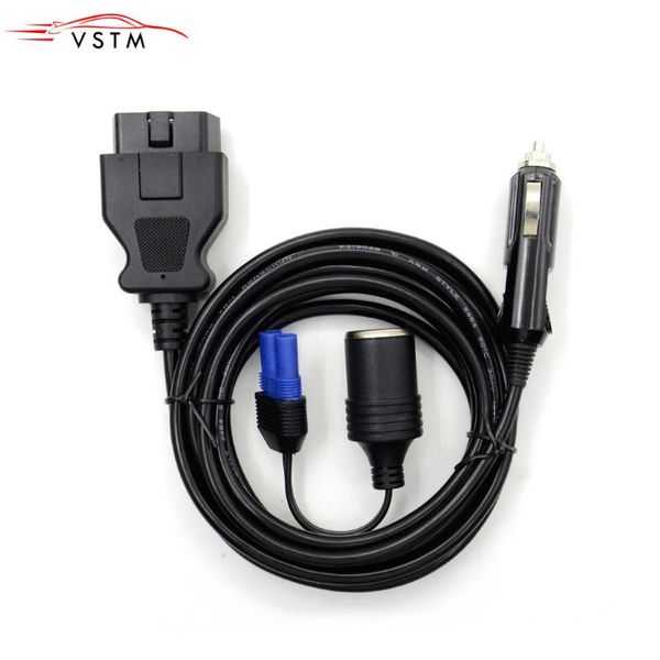 

obdii 12v dc power source supply cable ecu emergency alligator clip & auto jump starter ec5 for interface connector diagnostic tools