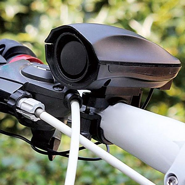 

bike horns 1 pc high decibel loud bell cycling bicycle handlebar ring bells electric horn siren alarm riding safety black