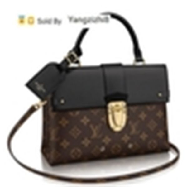 

yangzizhi8 new handle flap bag mm m43125 2018 one women fashion shows shoulder bags totes handbags handles cross body messenger bags, Black;red