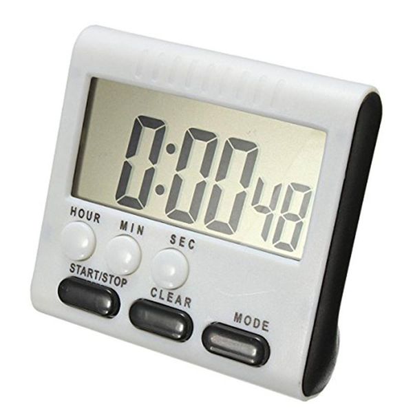 

kitchen timers digital egg timer / with loud alarm, up and down function, magnetic stand, black