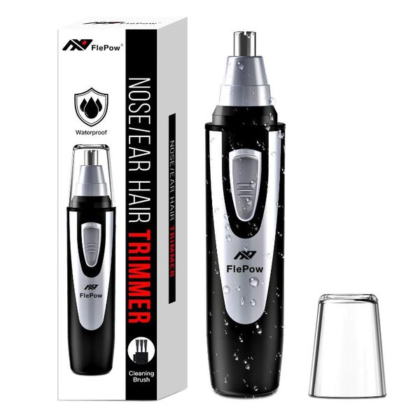 

electric nose & ear trimmers and hair trimmer clipper - professional painless eyebrow facial for men women, battery-operated