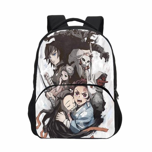 

backpack veevanv cute bookbags demon slayer kimetsu no yaiba kids backpacks children school bags for girls orthopedic mochila escolar