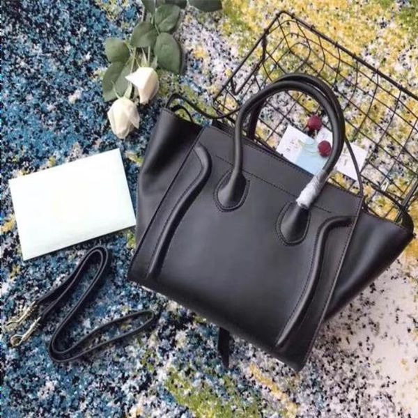 

classic luxury designer bag casual tote real bag cowhide leather trapeze shoulder bat handbag with wrist purse ladies boston handbag rbado