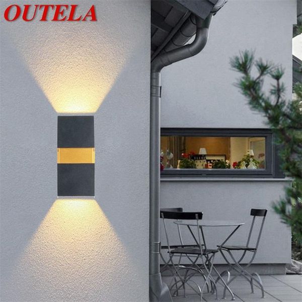 

outdoor wall lamps outela light contemporary led lamp waterproof sconces home decorative for porch stairs