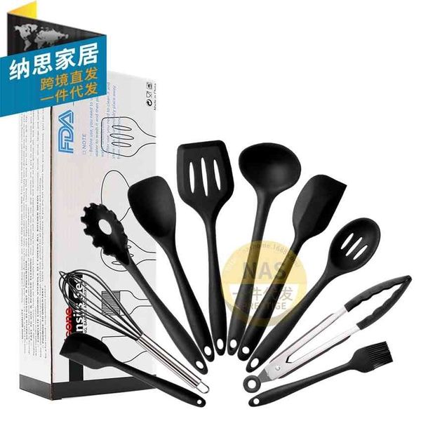 

factory6ruosilicone 10 sets of kitchenware