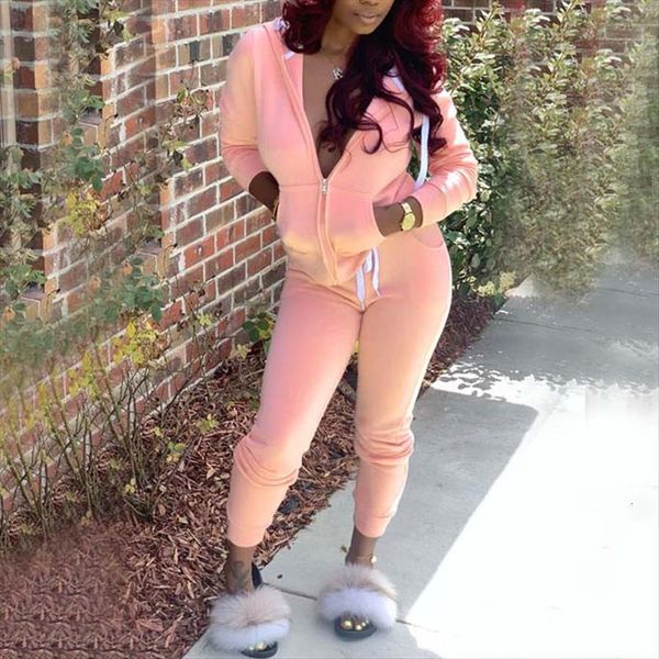 

autumn tracksuit sets sweat womenpant suits winter two piece outfits joggers 2 matching, White