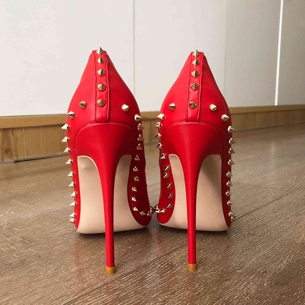 

dress shoes veowalk sapato stiletto vermelho fosco 12cm, galochas com ponta redonda para mulheres 8cm 10cm calÃ§ado feminino personalizado g9, Black