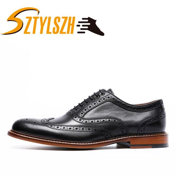 

dress shoes men's plain toe wholesale oxford genuine leather brown black hand-painted male formal shoe man