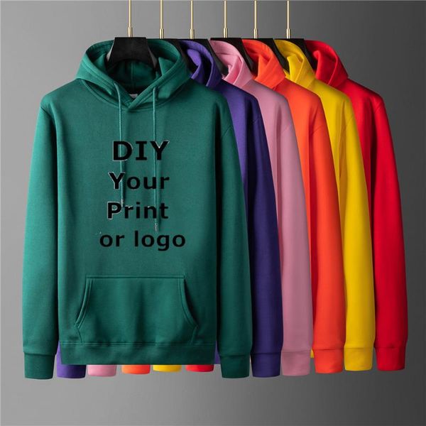 

fashion men's hoodies 2021 spring autumn male casual sweatshirts solid color sweatshirt &, Black
