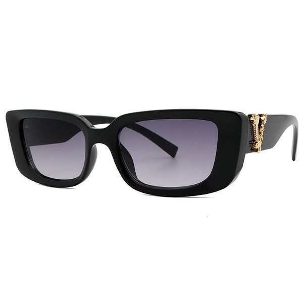 

Luxury Brand Designer Square Sunglasses Rectangle Women 2021 Trendy Shades For Women Narrow Small Frame Vintage Sunglasses Long wholesale, White;black