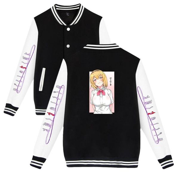 

men's jackets 2021 higurashi no naku koro ni sotsu 2d print baseball sweatshirt casual jacket men women clothes, Black;brown
