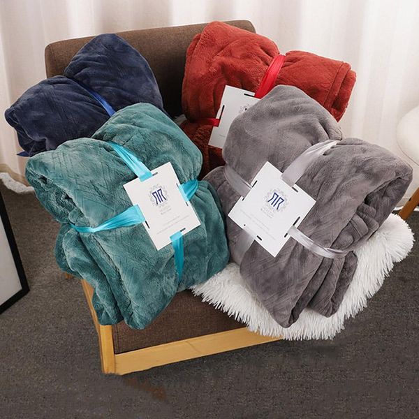

blankets mechanical wash flannel blanket plaids super warm soft sofa bed travel patchwork bedsprea thick fleece pi