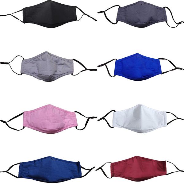 

cotton pure face mask with filter all thin adjustable