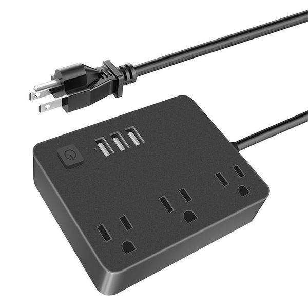 

smart power plugs wifi srip,with 3 us outlets & usb charging ports,works with alexa,googlehome voice control,us plug