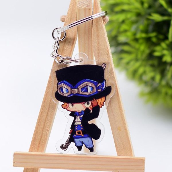 

keychains one piece keychain anime keyring wl0164, Silver