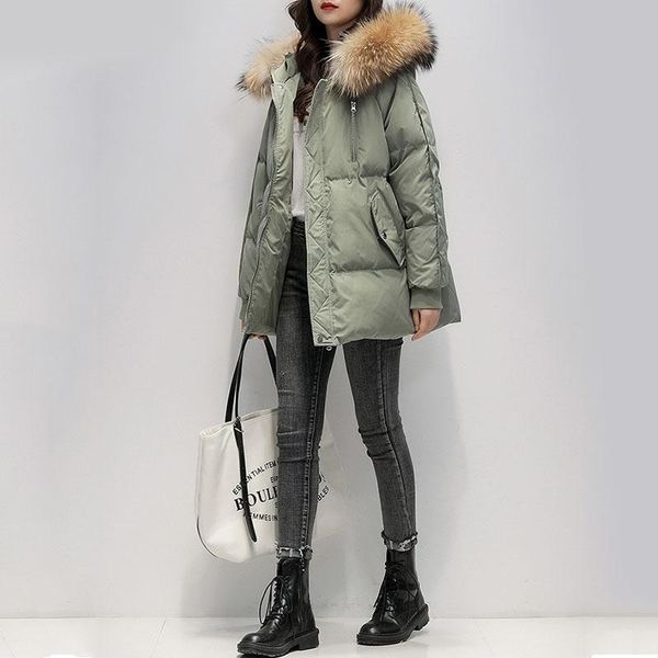 

women's down & parkas 2021 style plus size padded jacket winter short and small loose korean, Black