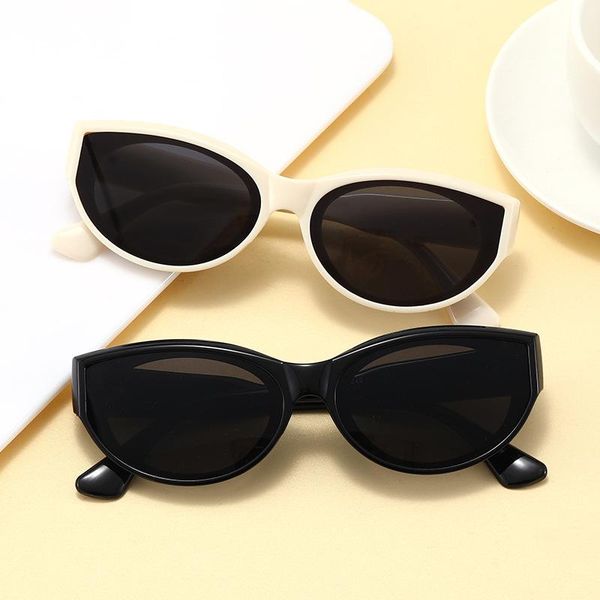 

sunglasses 2021 female classic round square frame for women fashion trend personality retro vintage eyewear beach sun glasess, Blue