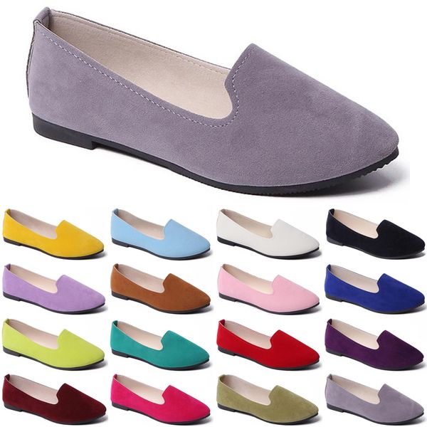 

luxury women casual shoes black green loafers outdoor flat slip on fashion womens trainers sneakers size 36-42 color47