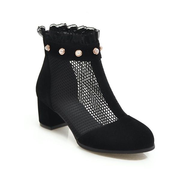 

early spring 2021 fashion thick with the hole size code 33-43 low tube wild sandals tide, Black