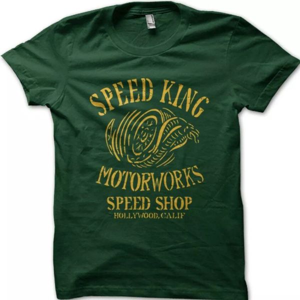 

SPEED KING Cobra Kai Karate Kid No Mercy cotton t-shirt 8991, White;black
