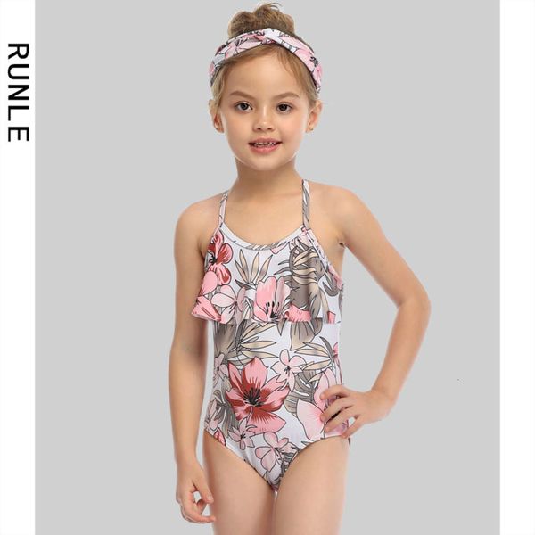 

children's suit runle's children's swimsuit, Black