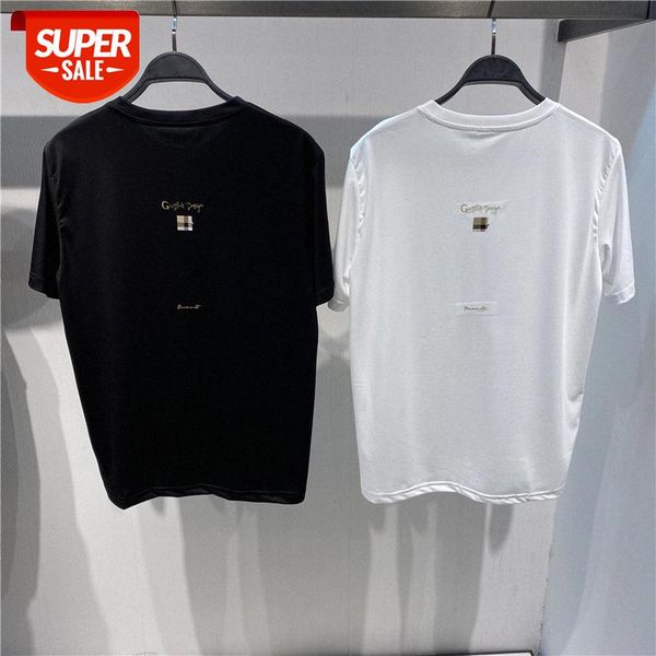 

t shirt men's summer water soft cotton black and white short-sleeved fashion business hedging base b1daa4e12 #we0i, White;black