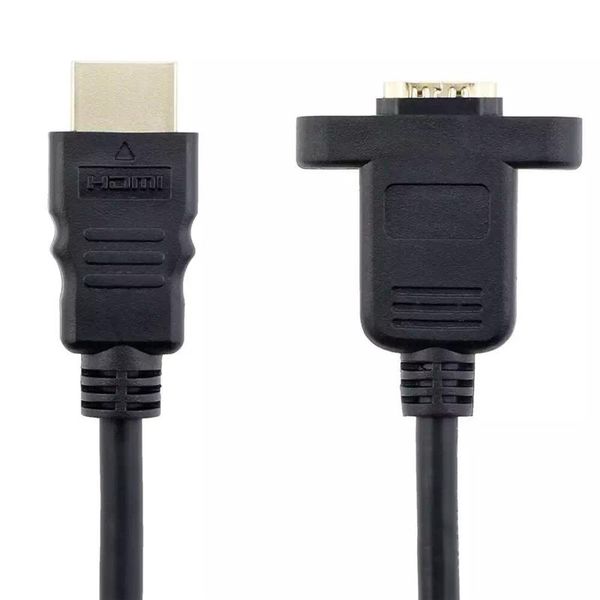 

audio cables & connectors 28awg extension male to female panel mount cable cl2 rated 1080p 0.3m / 0.6m 1m 1.5m (with screw)