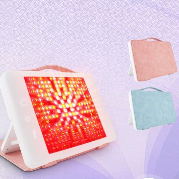 

face care devices portable large row optical spectrometer color light skin rejuvenation facial mask equipment skins soothe beauty instrument
