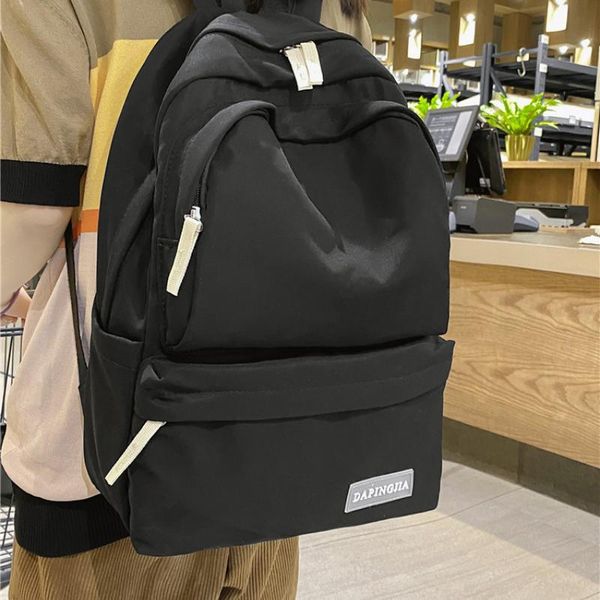 

backpack school women bag fashion canvas for girls travel female back pack mochilas