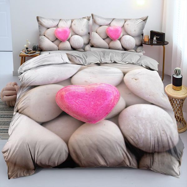 

bedding sets 3d sandbeach bed linen duvet cover set quilt case and pillow shams 140x210cm king  full twin size bedspreads