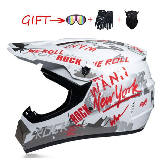 

motorcycle helmets gifts motocross helmet dot proved off road cascos para moto patterns light casco casque 905