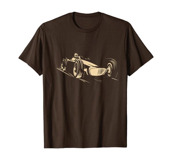 

race car t-shirt racing sports auto racer vintage cool tee, White;black