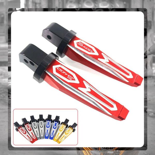 

for kymco xciting s400 xcitings400 2021 motorcycle cnc aluminum scooter foot peg pedal modification part pedals