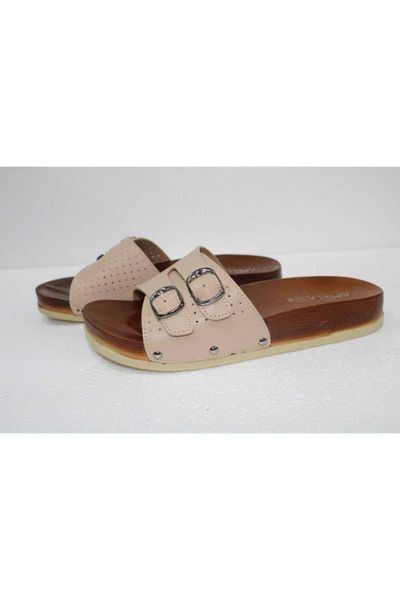 

slippers women's pink wood looking orthopedic, Black
