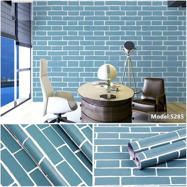 

wallpapers brick 3d modern wallpaper waterproof self-adhesive pvc wall paper for home interior