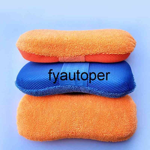 

new sell thickened auto car wash sponge brush high-density 8 figure car handle cleaning tools wiper wipe polisher pads block