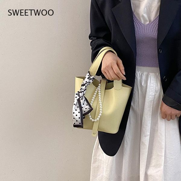 

evening bags small pu leather bucket crossbody for women 2021 designer fashion lady luxury black shoulder handbags